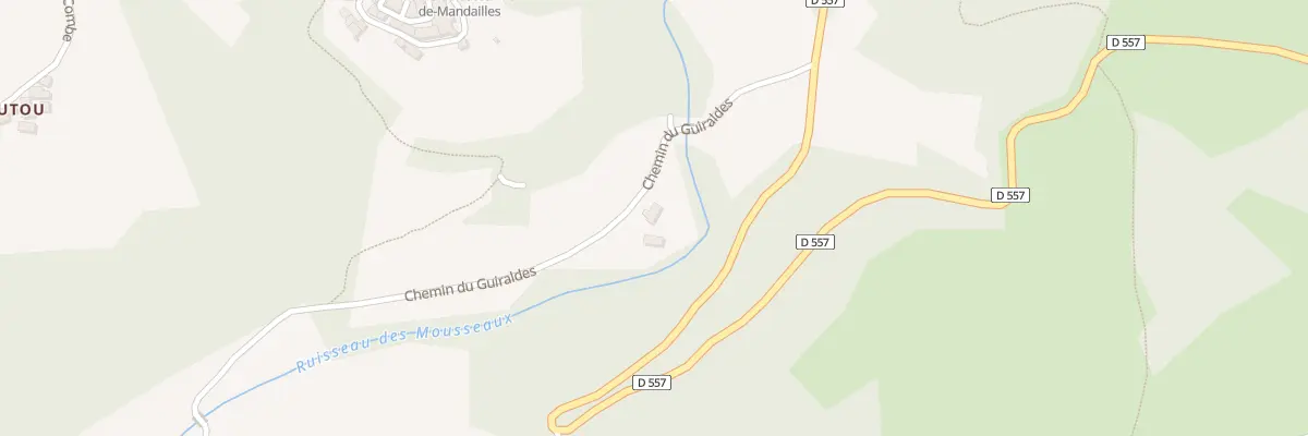 Plan du 5292 Castelnau à Castelnau-de-Mandailles