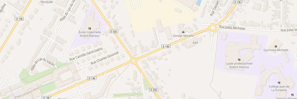 Plan du 52 Av Pasteur à Crépy-en-Valois