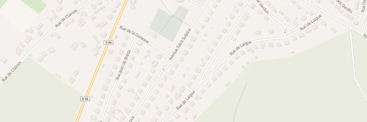 Plan du 22 Av Saint Sulpice au Plessis-Brion