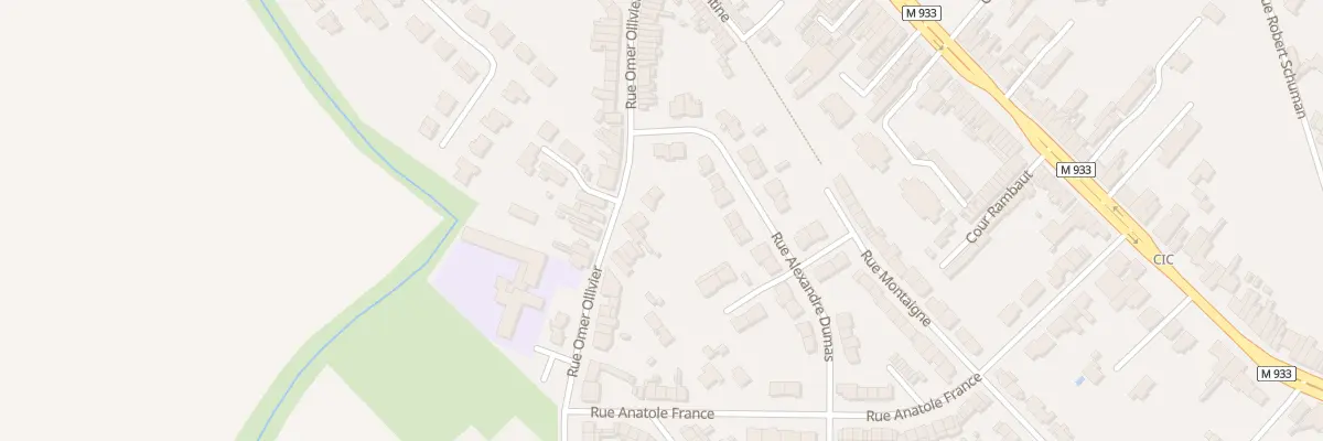 Plan du 87 Rue Omer Ollivier à La Chapelle-d’Armentières