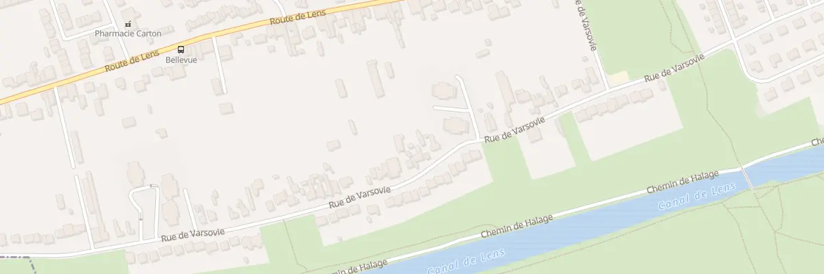 Plan du 37 Rue de Varsovie à Harnes