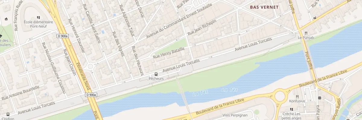 Plan du 54 Av Louis Torcatis à Perpignan