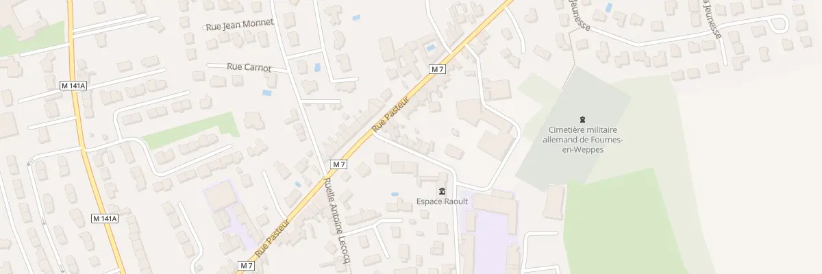 Plan du 234 Rue François-Marie Raoult à Fournes-en-Weppes