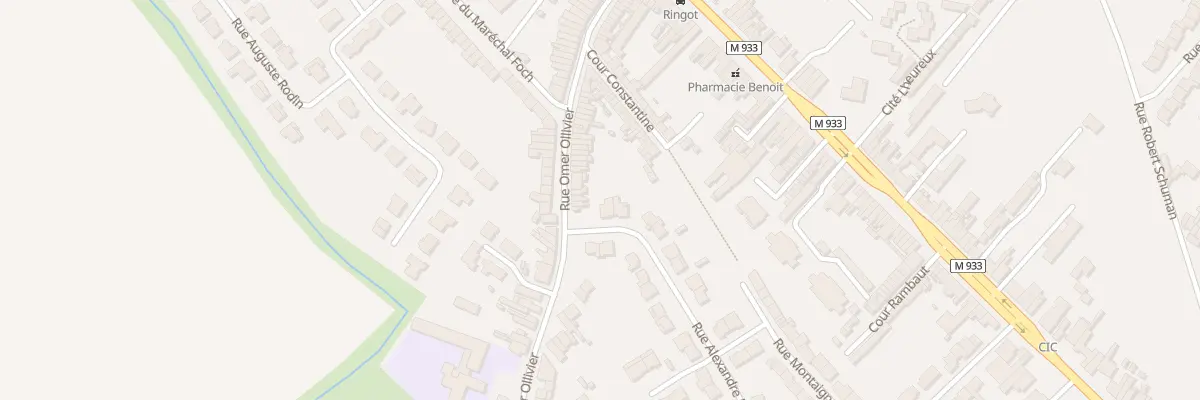 Plan du 65 Rue Omer Ollivier à La Chapelle-d’Armentières