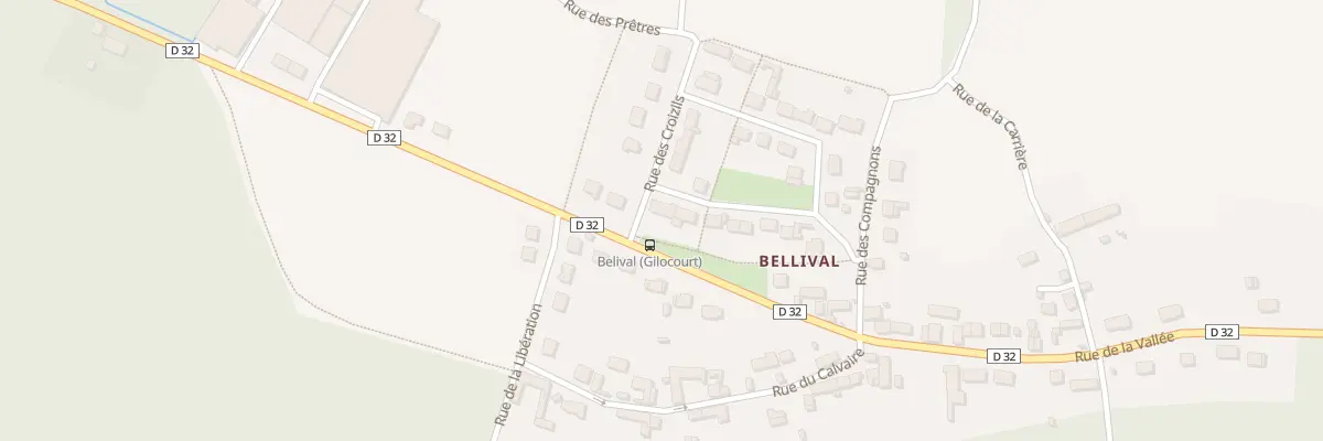 Plan du 12 Rue de Massival à Gilocourt