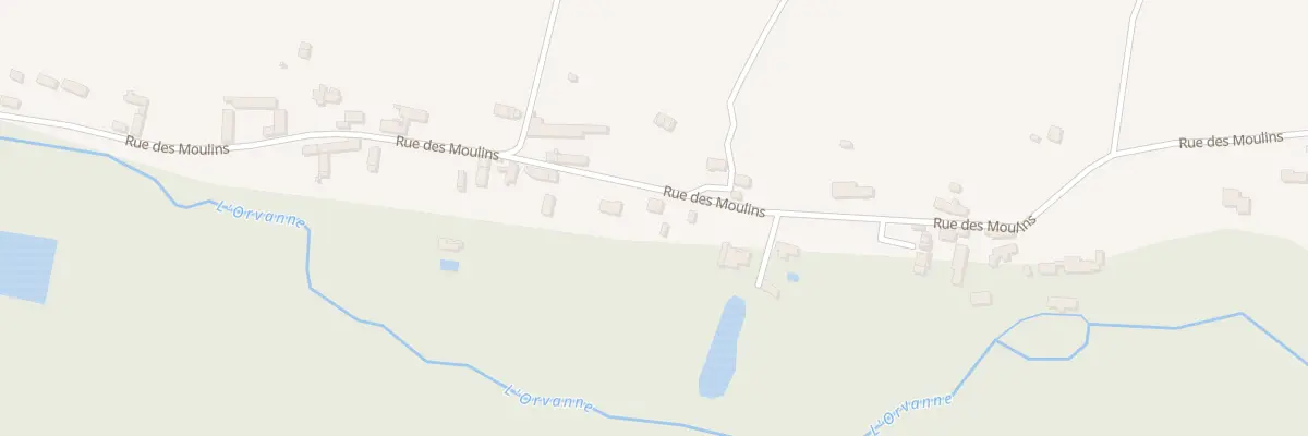 Plan du 19 Rue des Moulins à Dormelles