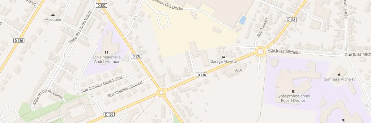 Plan du 48 Av Pasteur à Crépy-en-Valois