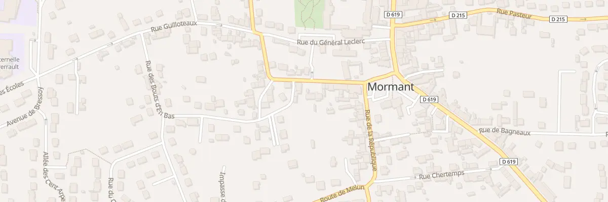 Plan du 17 Rue Guilloteaux à Mormant