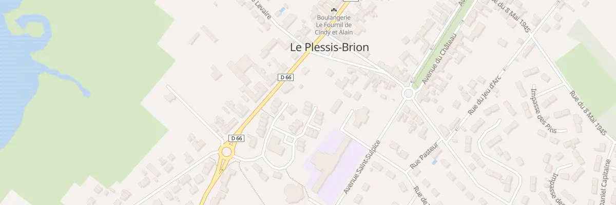 Plan du 14 Sq du Bois Saint Sulpice au Plessis-Brion