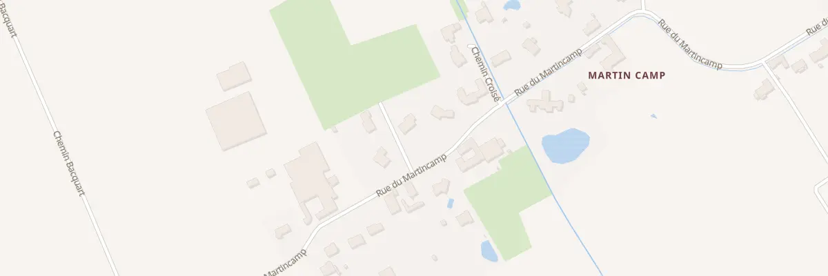 Plan du 27 Vc Rue du Martincamp à Radinghem-en-Weppes