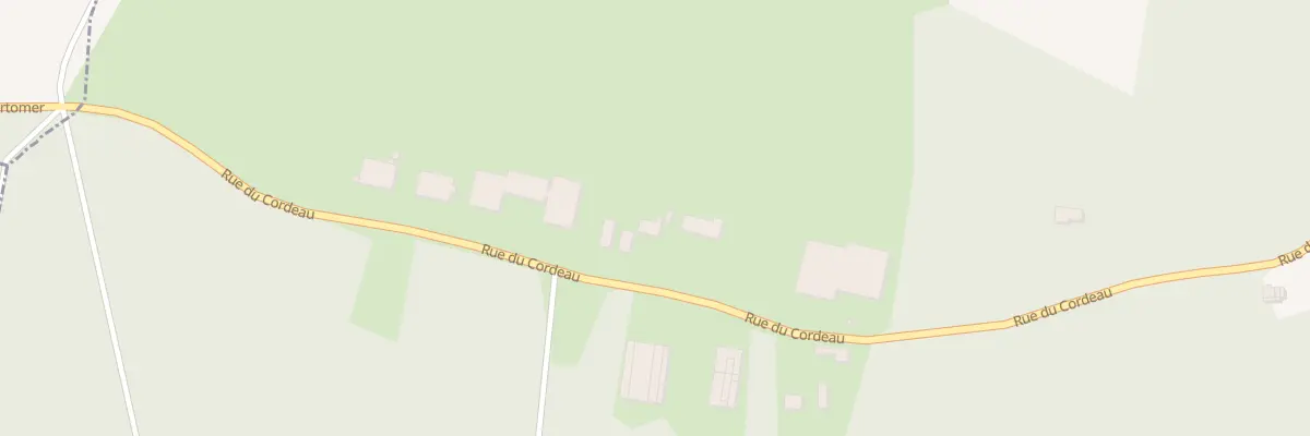 Plan du 50 Rue du Cordeau à Courtomer
