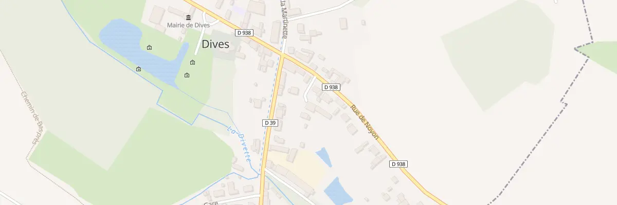 Plan du 2A Rue de Noyon à Dives