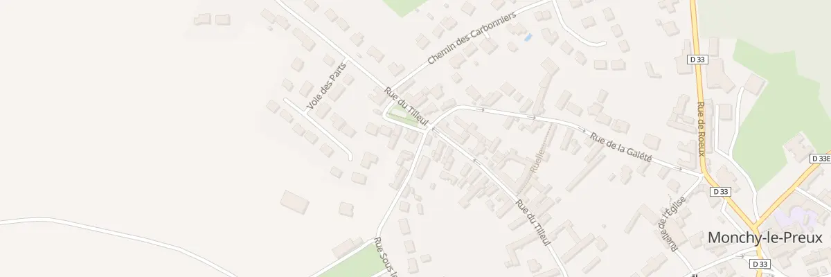 Plan du 31 Rue sous les Haies à Monchy-le-Preux