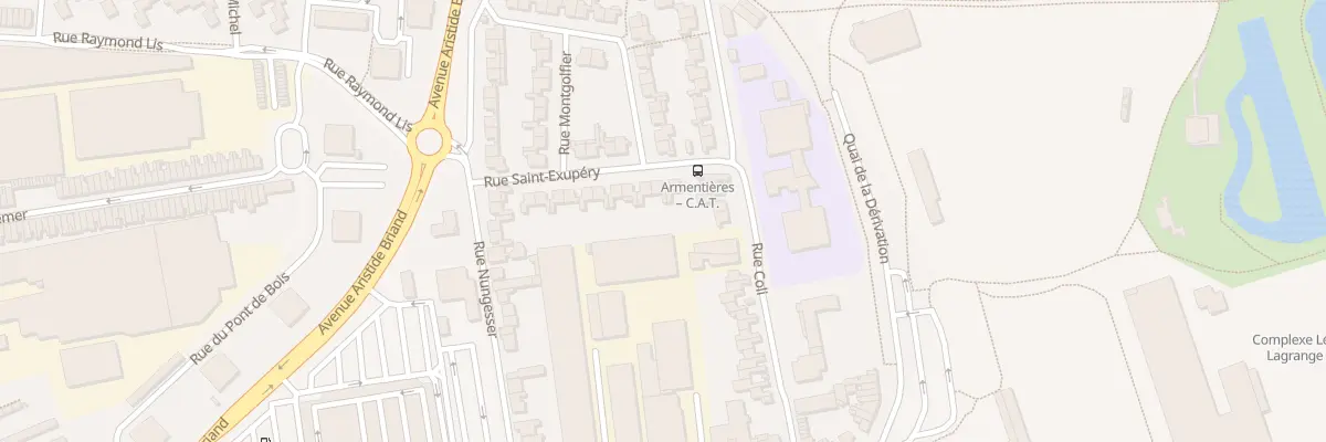 Plan du 20 Rue Saint Exupery à Armentières
