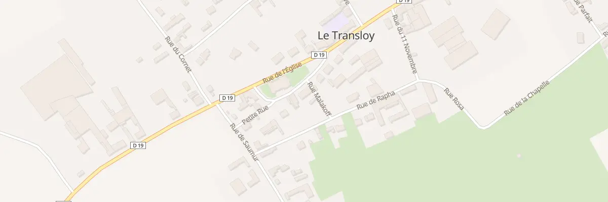 Plan du 8 Rue du Huit Mai au Transloy