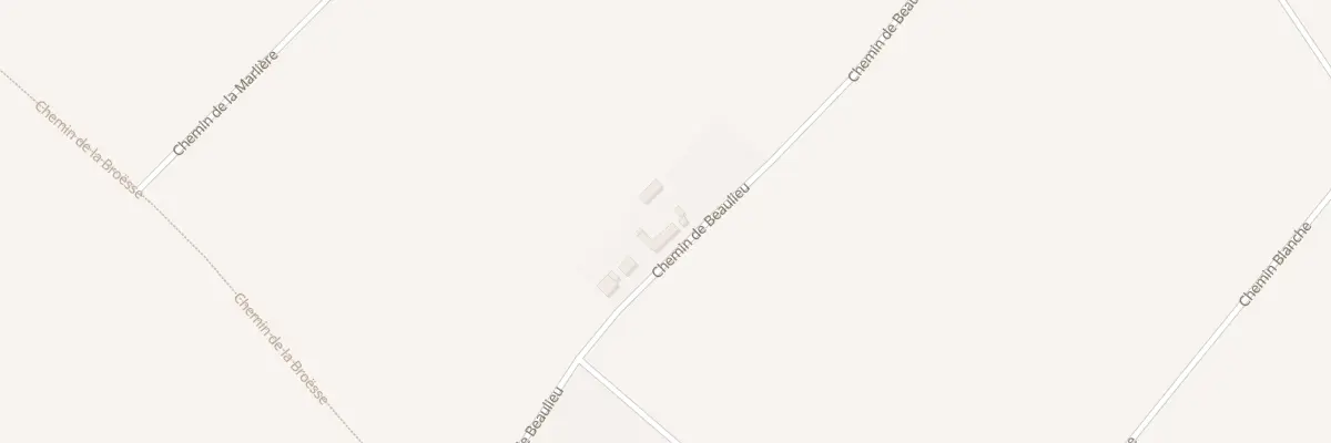 Plan du 9001 Che de Beaulieu à Candor