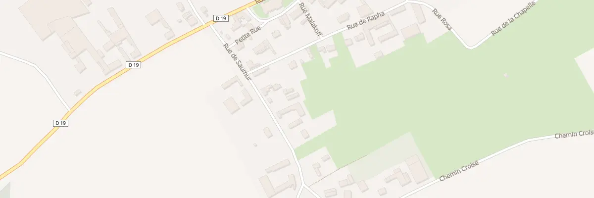 Plan du 15 Rue de Saumur au Transloy