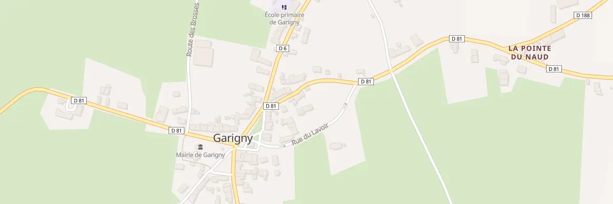 Plan du 4 Rte de Marseilles les Aubigny à Garigny