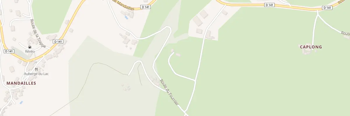 Plan du 5200 Les Combes à Castelnau-de-Mandailles