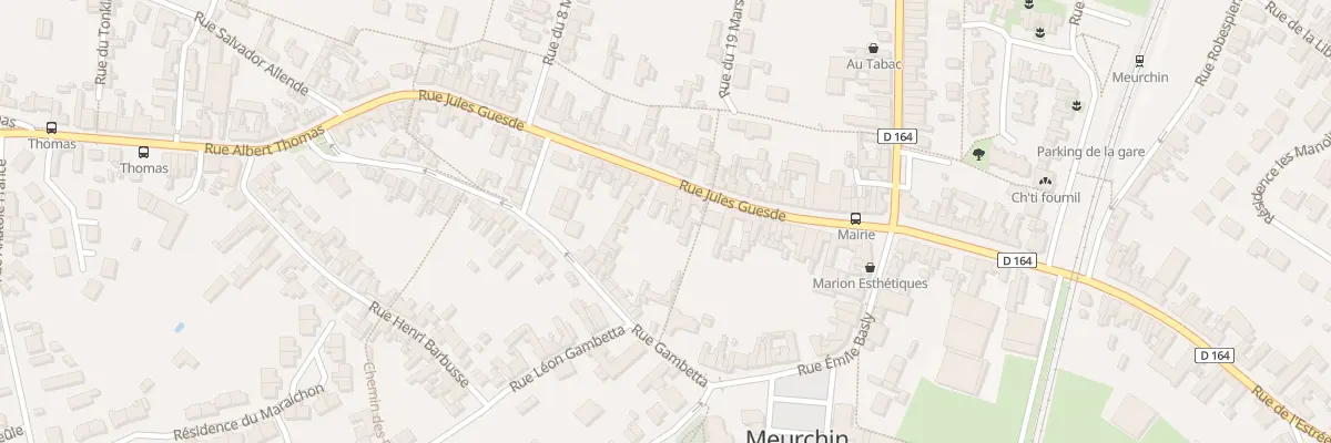 Plan du 51 Rue Jules Guesde à Meurchin
