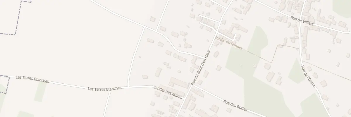 Plan du 3 Sen de la Mare Pottier à Voulangis