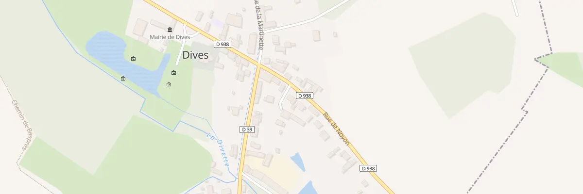 Plan du 2E Rue de Noyon à Dives