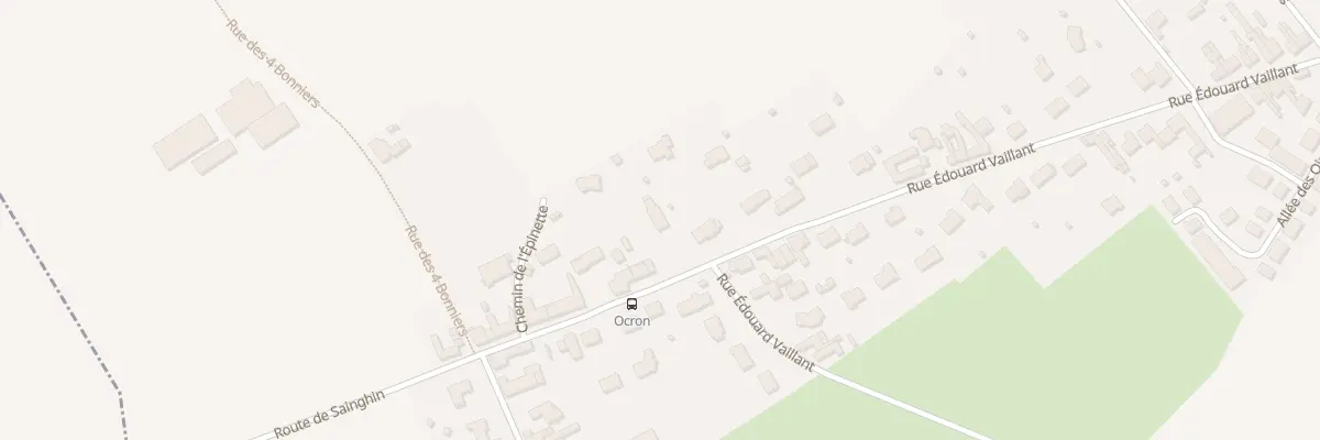 Plan du 661 Rue Édouard Vaillant à Sainghin-en-Weppes