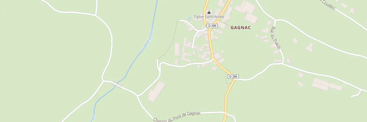 Plan du 5205 Gagnac à Gaillac-d’Aveyron