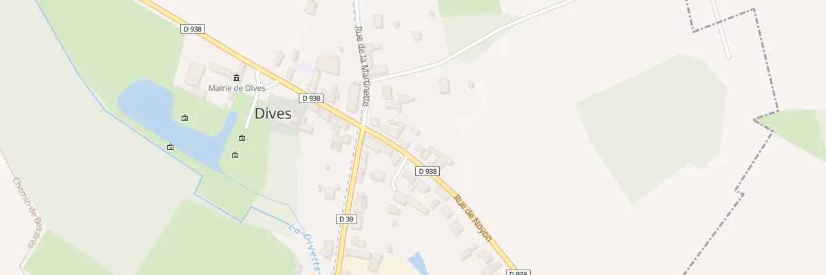 Plan du 3 Rue de Noyon à Dives