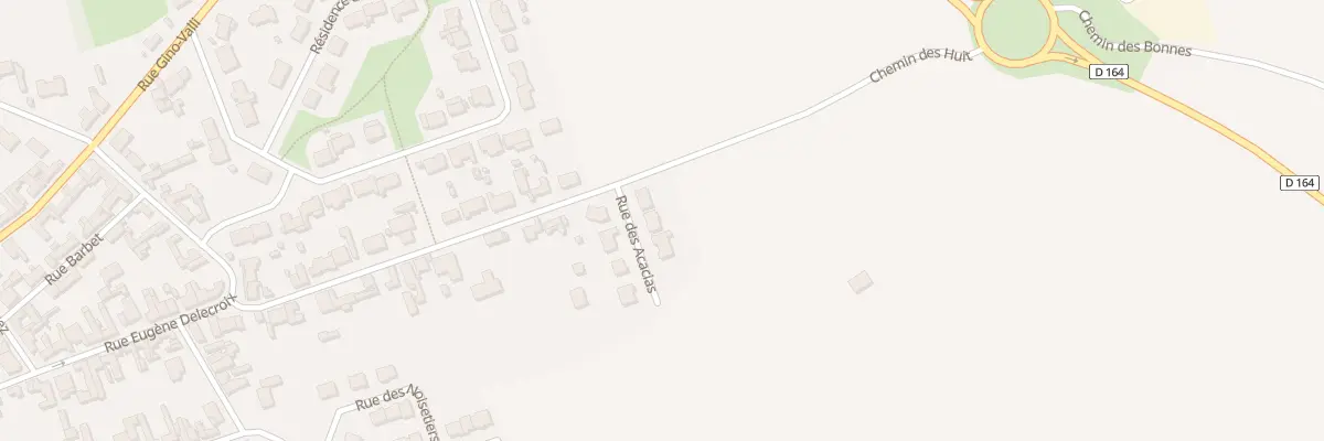 Plan du 4 Rue des Acacias à Annay