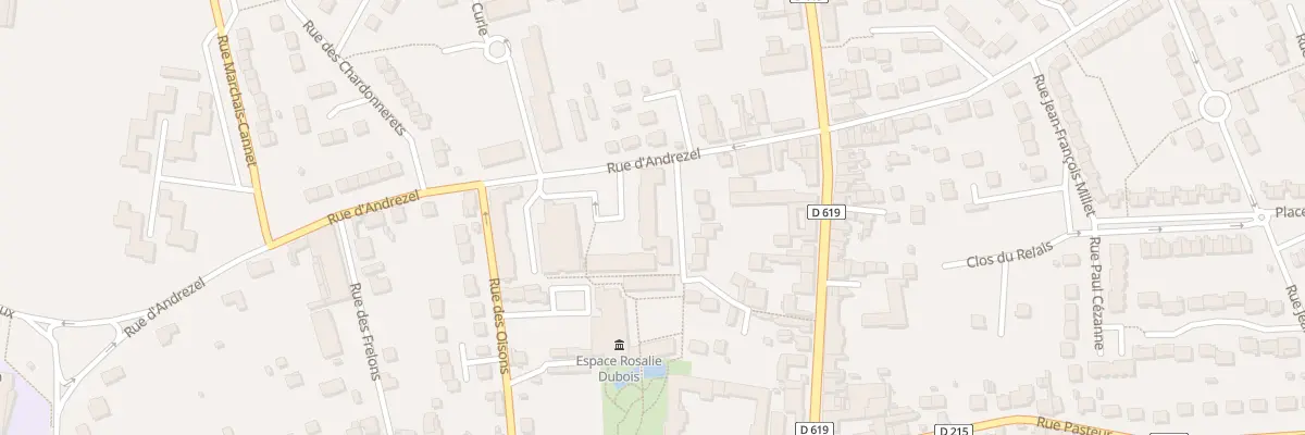 Plan du 9 Rue d’Andrezel à Mormant