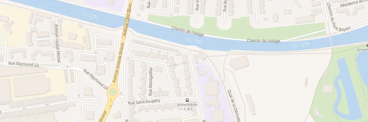 Plan du 57 Rue Coli à Armentières