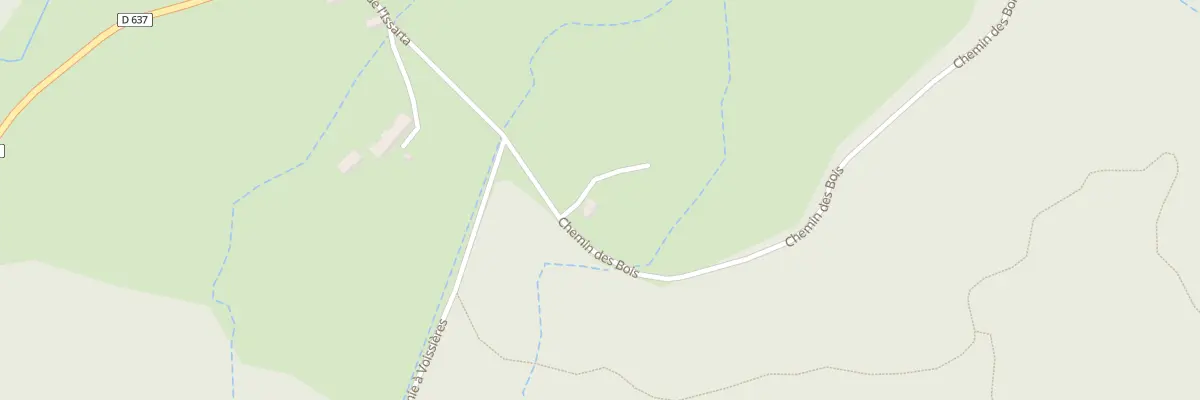 Plan du 5373 Les Voissieres à Chambon-sur-Lac