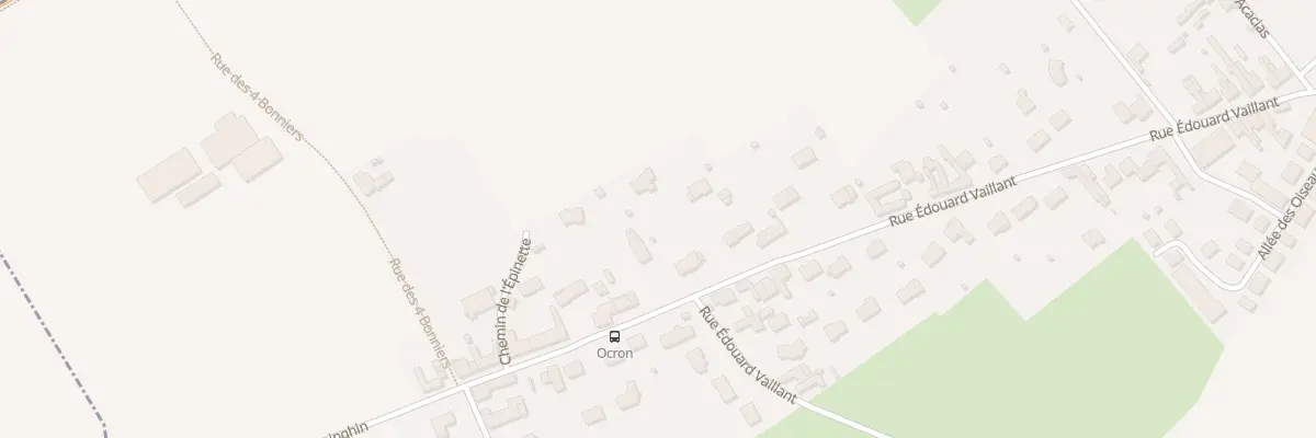 Plan du 611 Rue Édouard Vaillant à Sainghin-en-Weppes