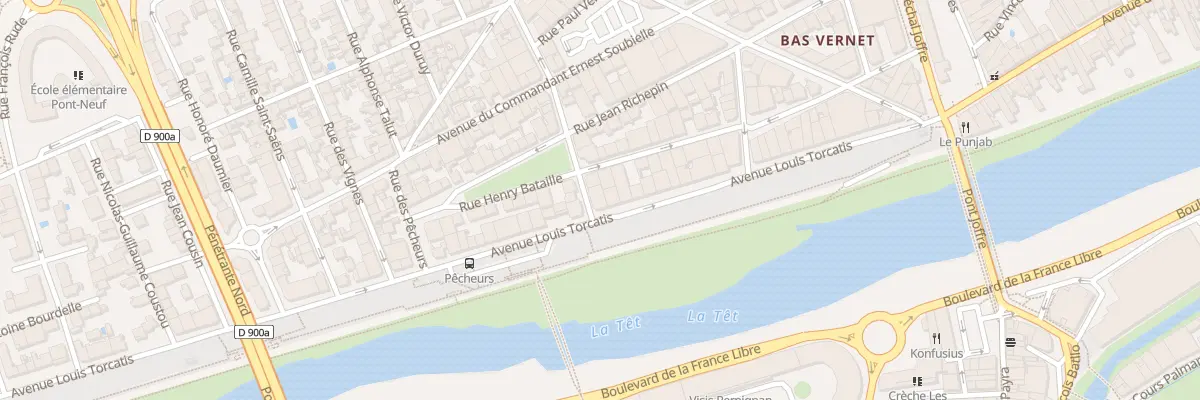 Plan du 48 Av Louis Torcatis à Perpignan