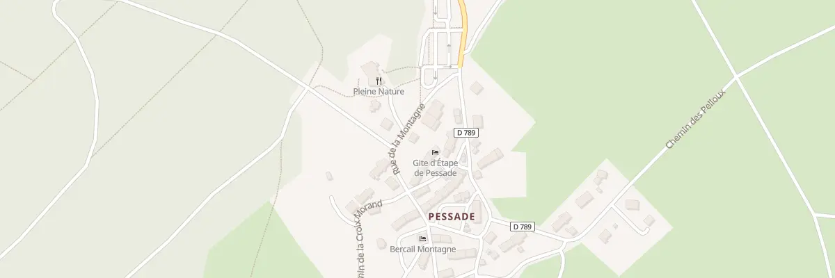 Plan du 5152 Pessade à Saulzet-le-Froid
