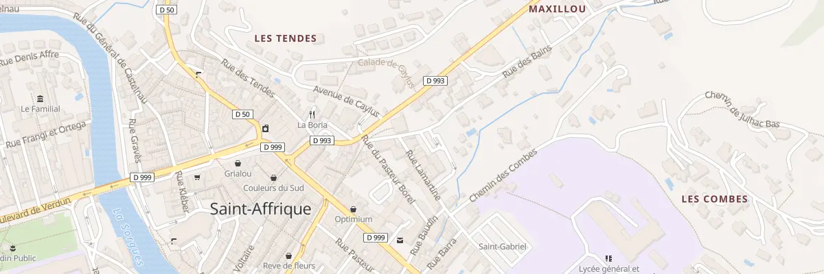 Plan du 4 Rue des Bains à Saint-Affrique