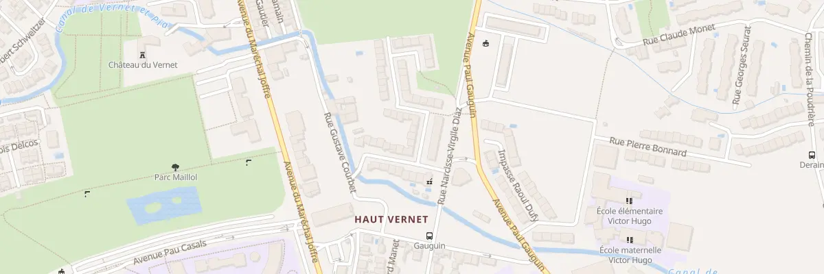 Plan du 5 Rue Henri Matisse à Perpignan