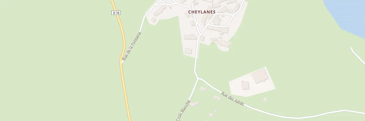 Plan du 5007 Cheylanes à Laveissenet