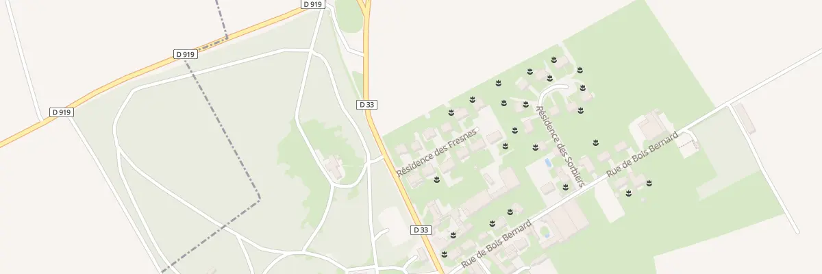 Plan du 4 Res Les Fresnes à Fresnoy-en-Gohelle
