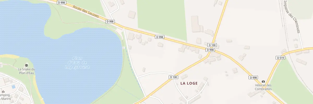 Plan du 5503 La Loge à Lapeyrouse