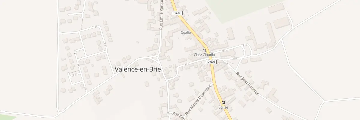 Plan du 5 Rue Charles Cros à Valence-en-Brie