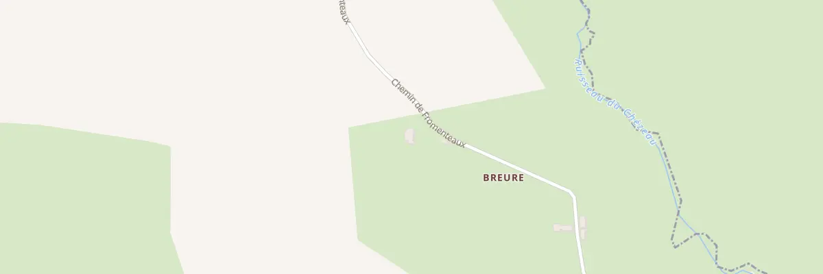 Plan du 5116A La Breure à Louroux-Bourbonnais
