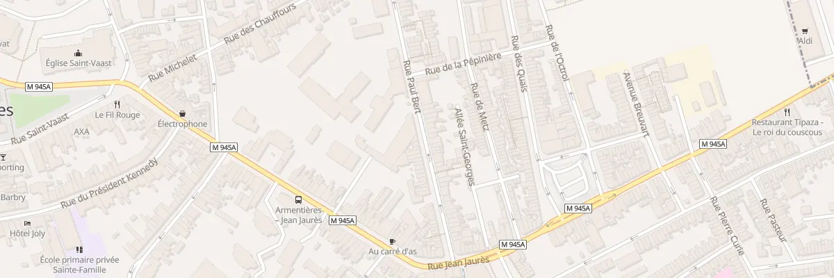 Plan du 51 Rue Paul Bert à Armentières
