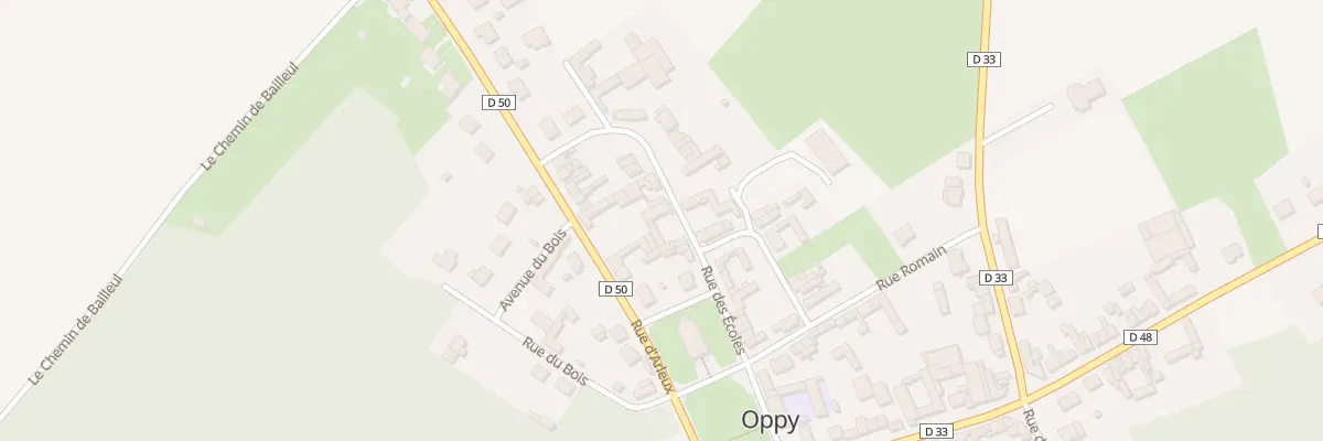 Plan du 3B Rue des Ecoles à Oppy