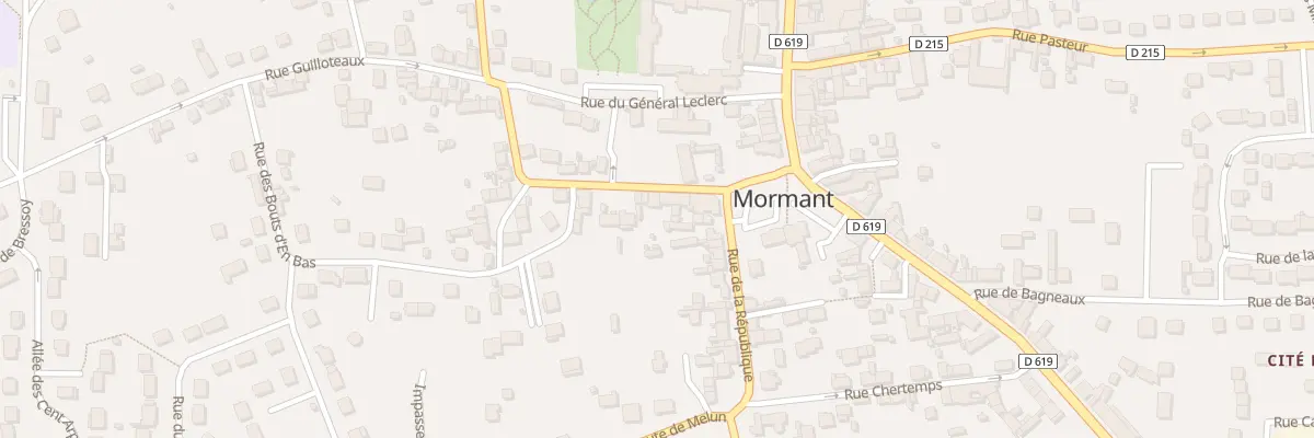 Plan du 5 Rue Guilloteaux à Mormant