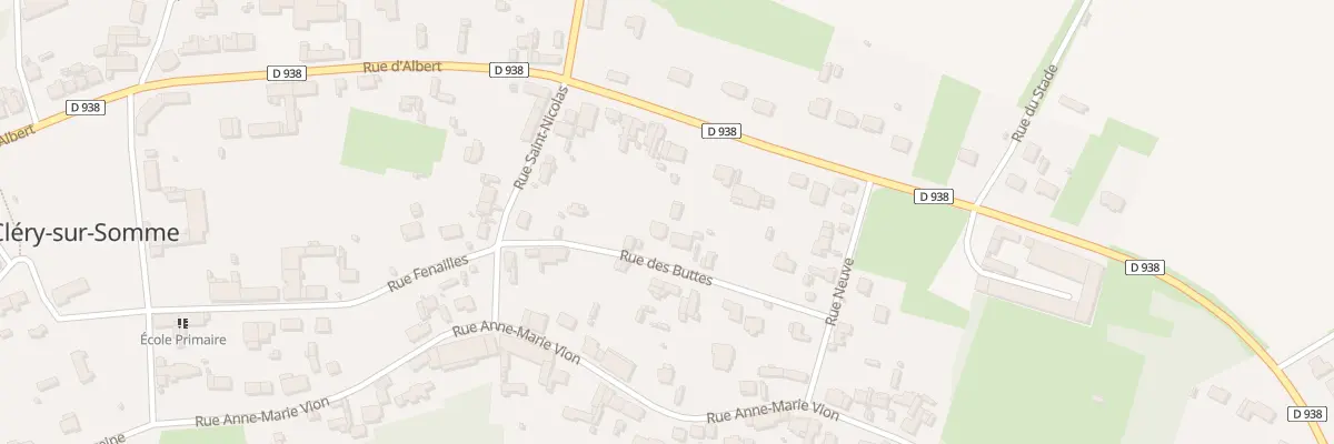 Plan du 167 Rue des Buttes à Cléry-sur-Somme