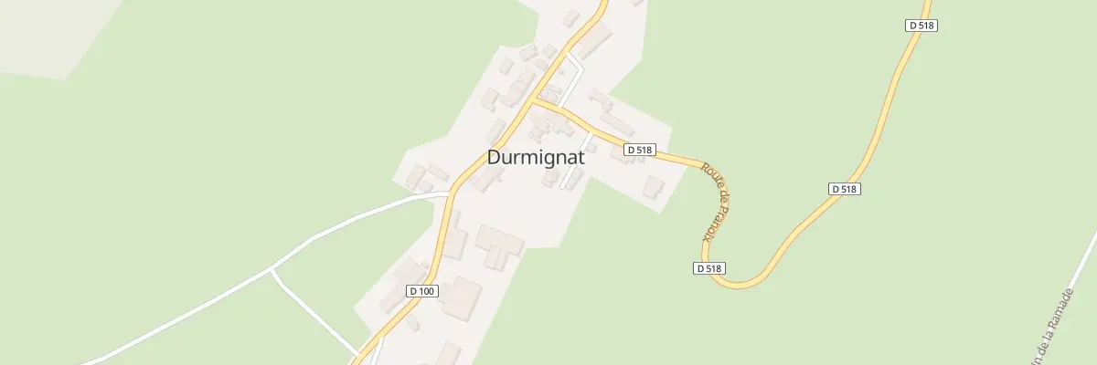 Plan du 5083 Le Bourg à Durmignat