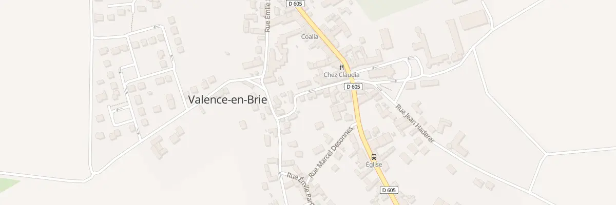 Plan du 8 Rue Charles Cros à Valence-en-Brie