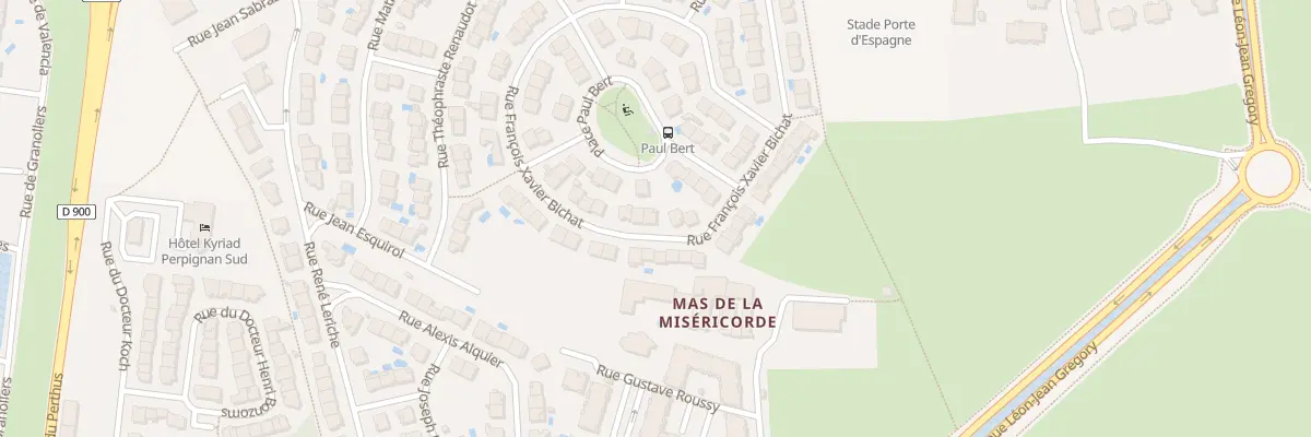 Plan du 32 Rue Francois Xavier Bichat à Perpignan